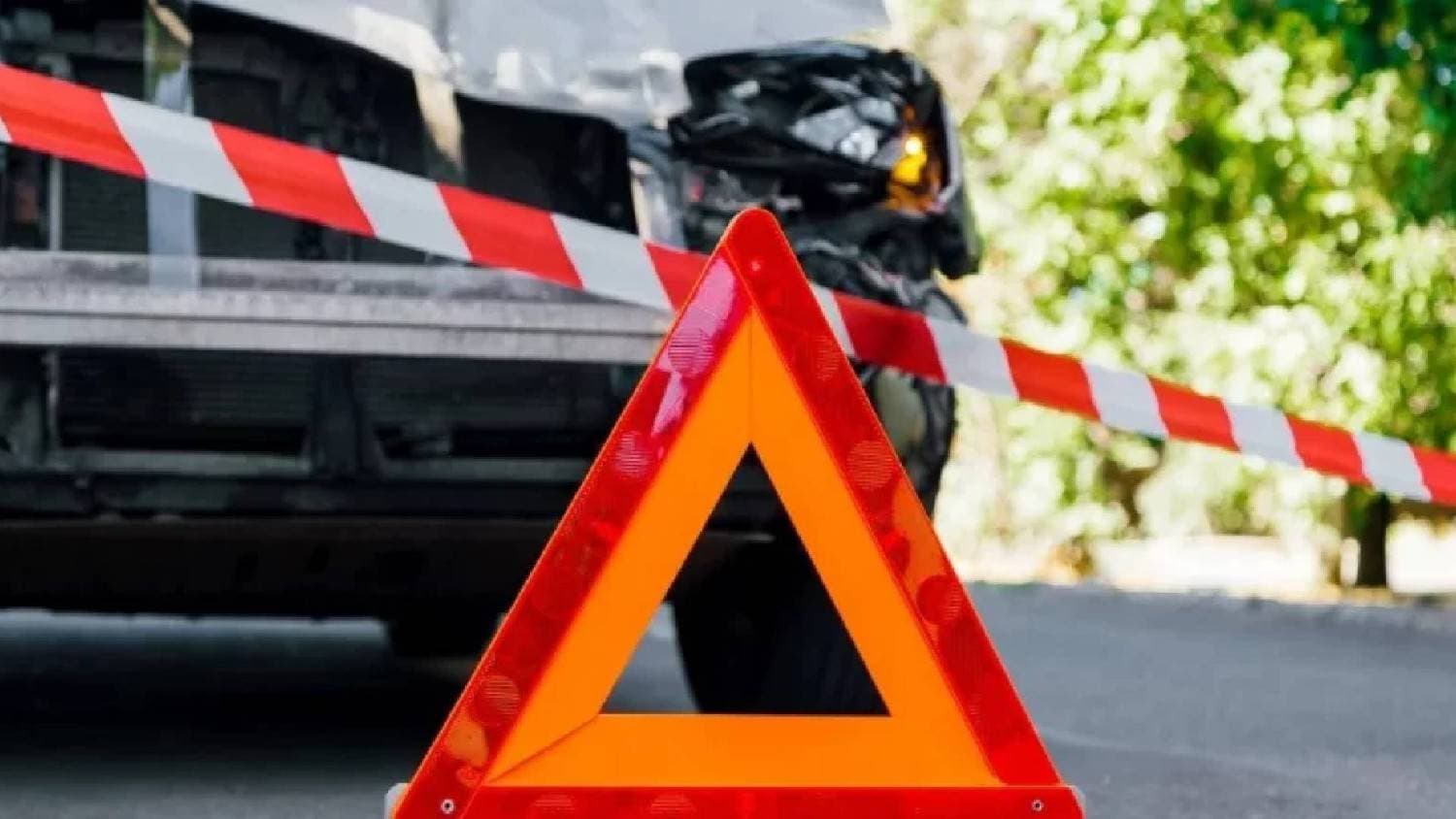 School Van Rams Into Stationary Tractor Near Patia RTO Office In Bhubaneswar