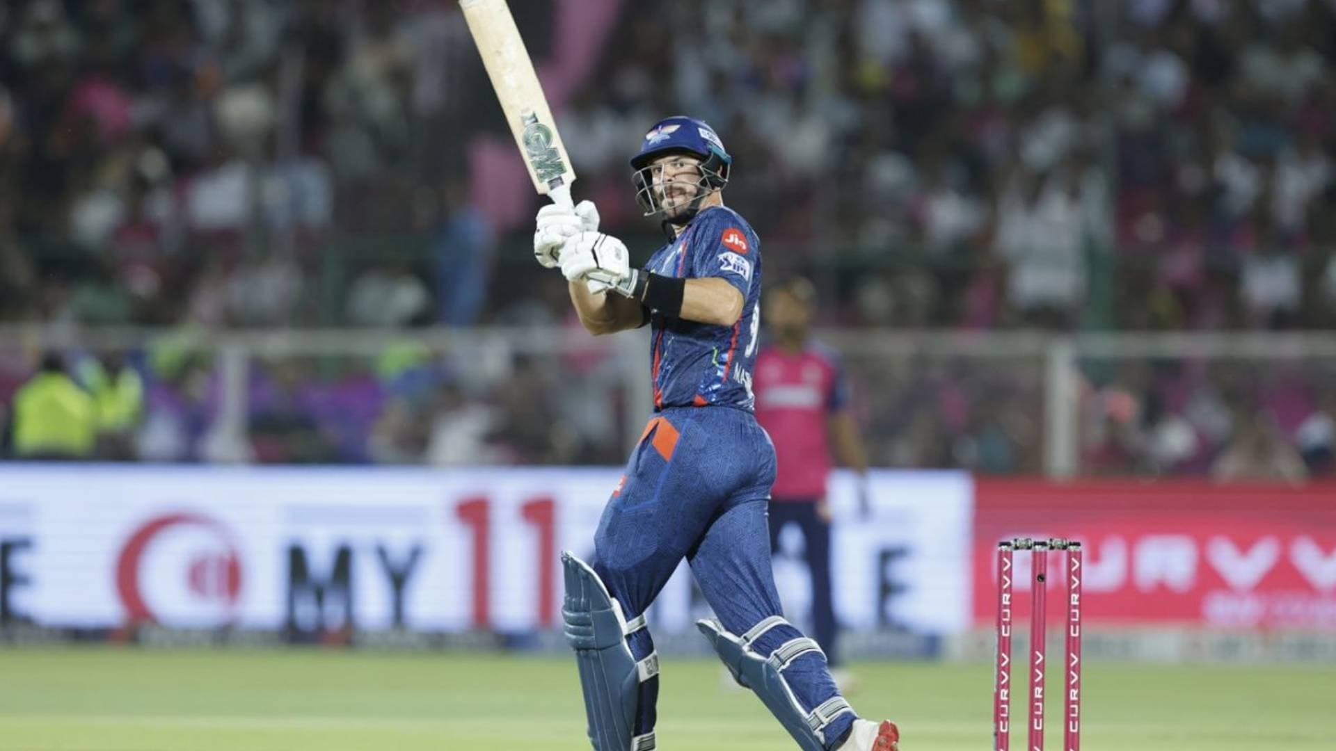 IPL 2025: Markram, Badoni's Explosive Fifties, And Flashy Cameo From Samad Propel LSG To 180/5 Against RR