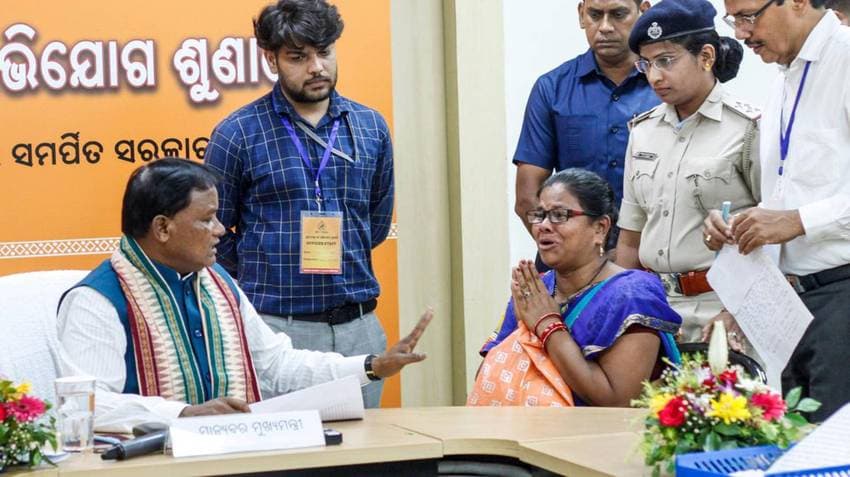 Odisha CM Mohan Charan Majhi Brings Governance to the People in Sambalpur