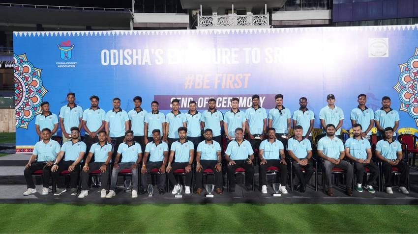 Odisha Cricket Team Head to Sri Lanka for Exposure Tour