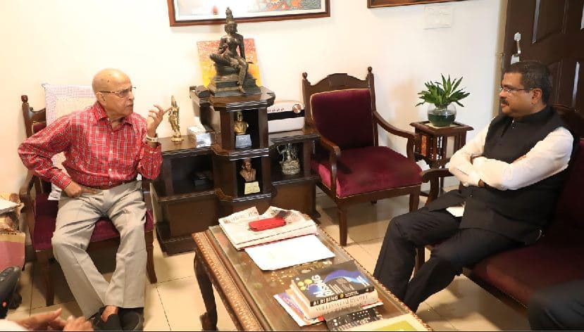 Union Minister Dharmendra Pradhan Expresses Grief Over Passing Away Of K. Kasturirangan