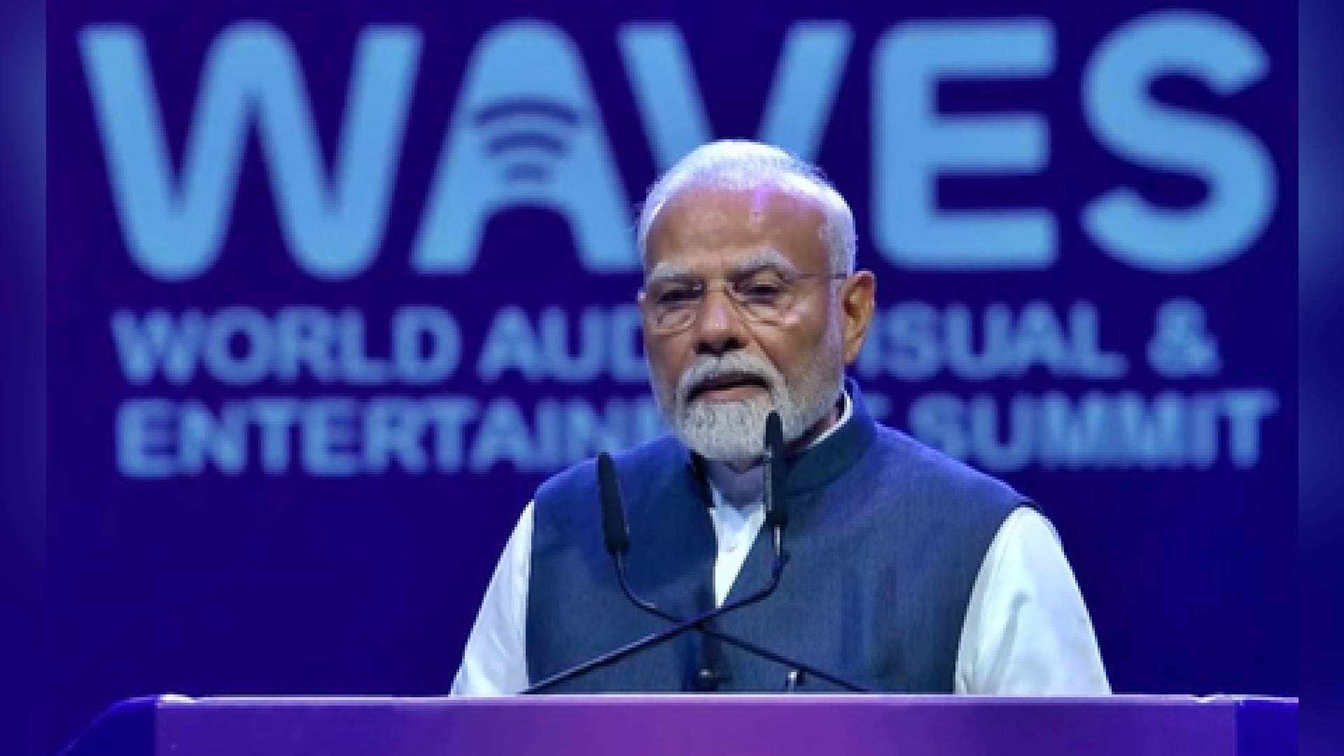 PM Modi Inaugurates WAVES 2025, Hails It As Global Platform For Creativity And Connectivity