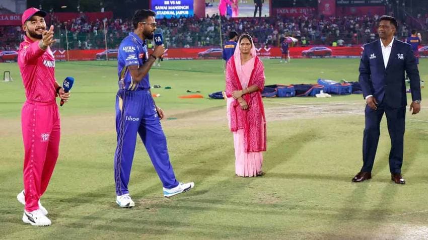 IPL 2025: Kartikeya, Madhwal Come In As RR Elect To Bowl First Against Unchanged MI