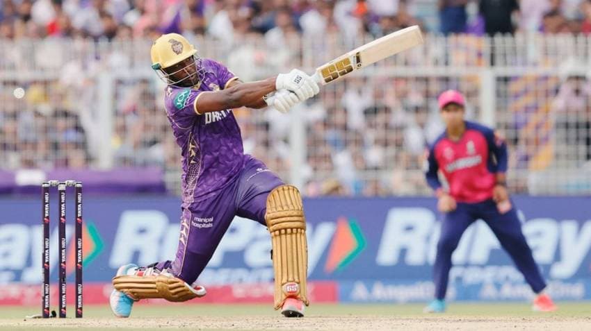 IPL 2025: Fiery Knocks From Russell, Raghuvanshi Power KKR To 206/4 Against RR