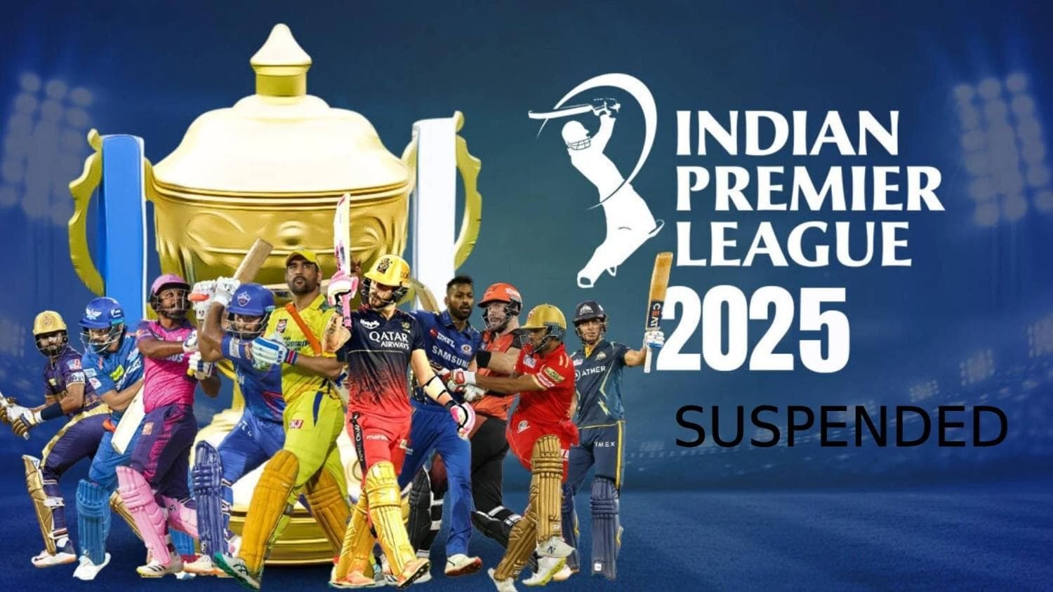 IPL 2025 Suspended Indefinitely, BCCI Cites National Interest: Sources