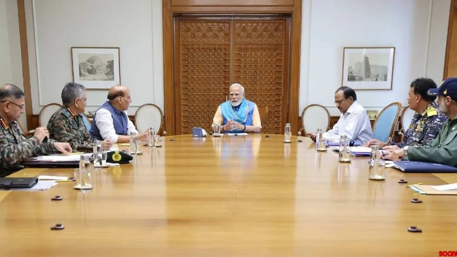 PM Modi Assesses Gains From 'Operation Sindoor', Vows Strong Response To Pak Escalation