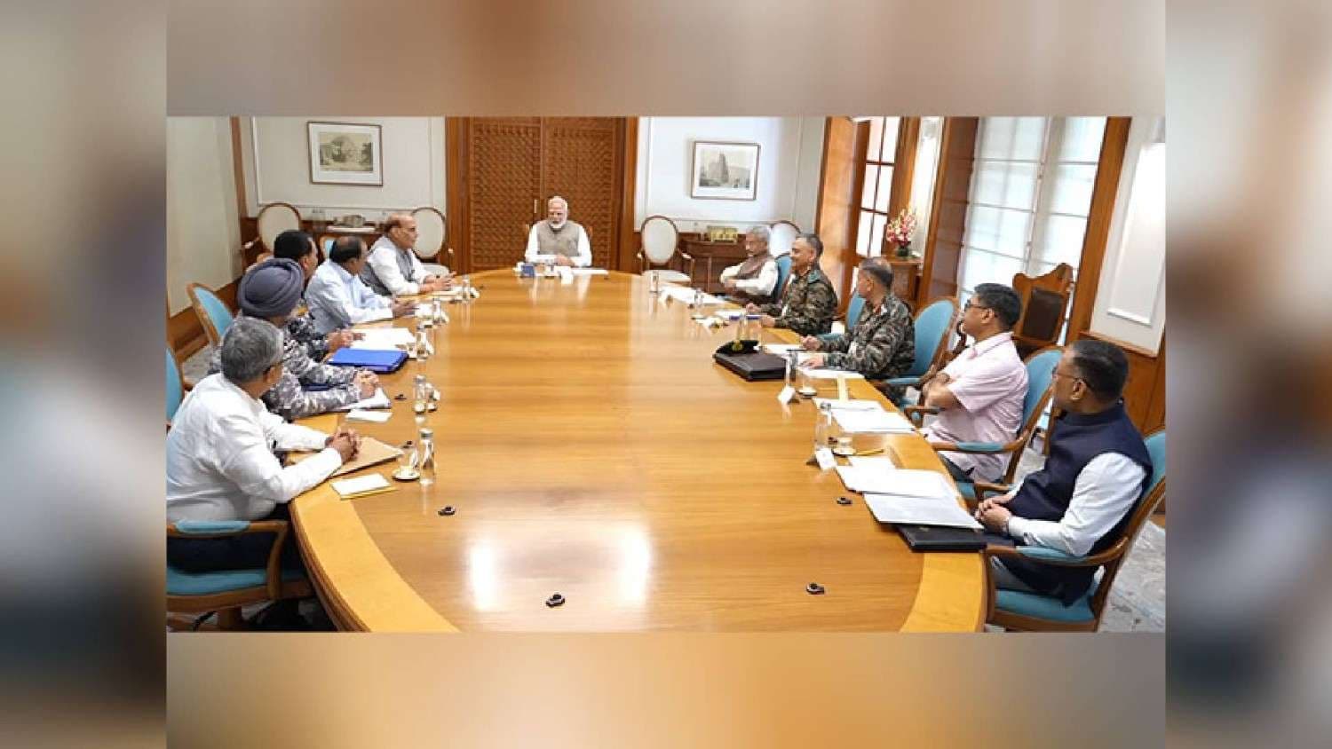 PM Modi Chairs High-Level Meet With Rajnath Singh, Jaishankar, NSA, CDS, Service Chiefs