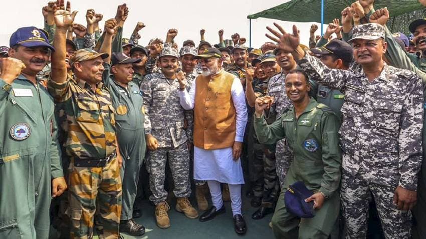 'Bharat Mata ki Jai' Echoes At Adampur Air Base As PM Modi Salutes Courage Of Air Warriors