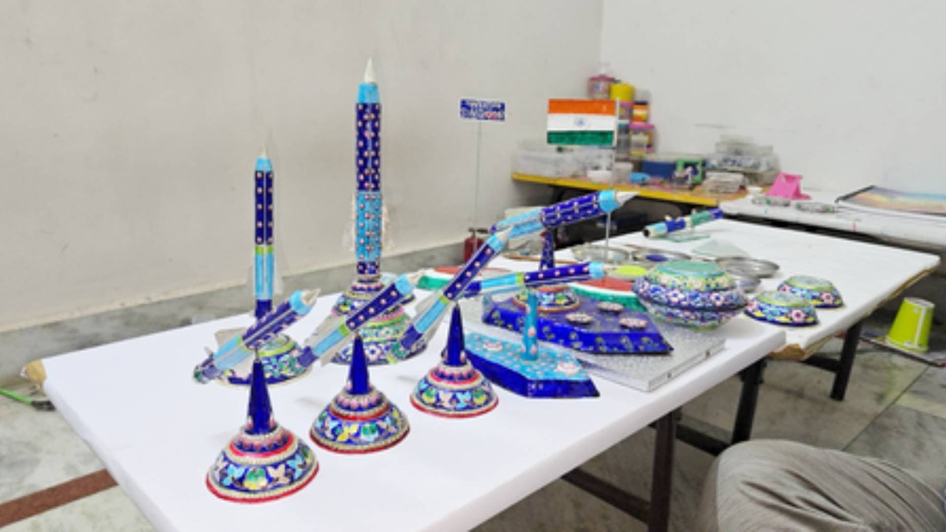 Varanasi’s Pink Enamel Artisan Crafts BrahMos Missile Replica, Orders Soar High