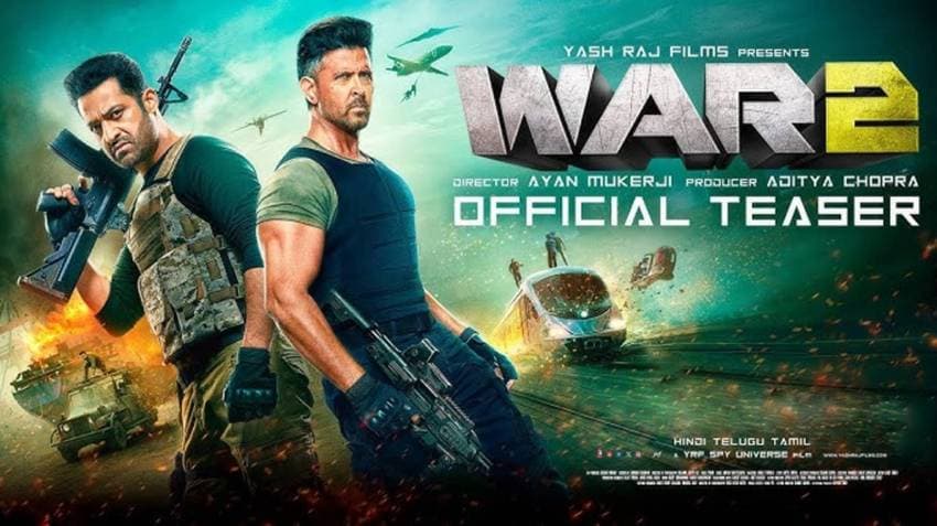 Hrithik Roshan, NTR Jr. Declare ‘War’ In Action Packed ‘War 2’ Teaser! Watch