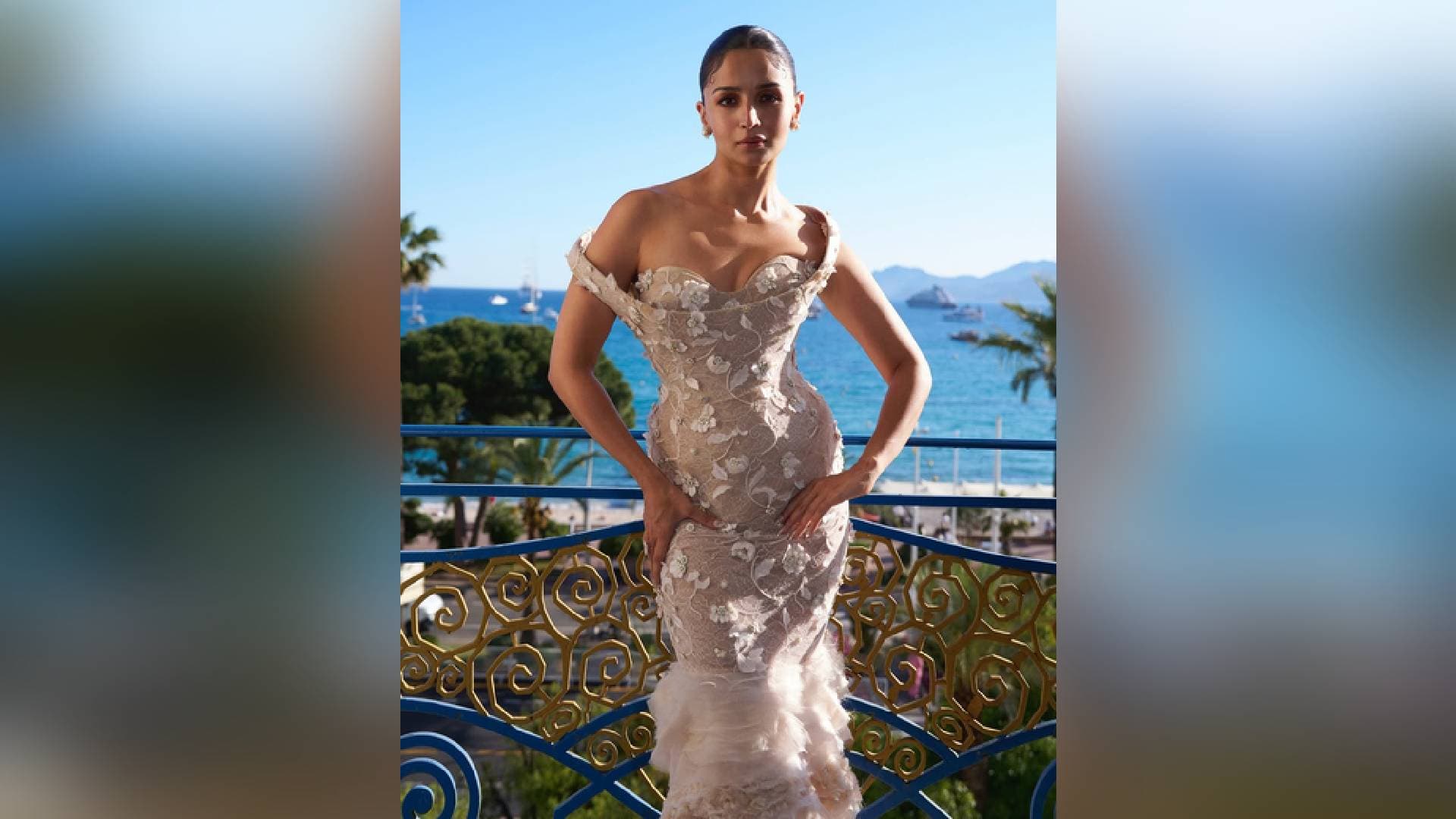 Alia Says ‘Hello, Cannes!’ As She Turns Heads In Floral Gown On Her Red Carpet Debut