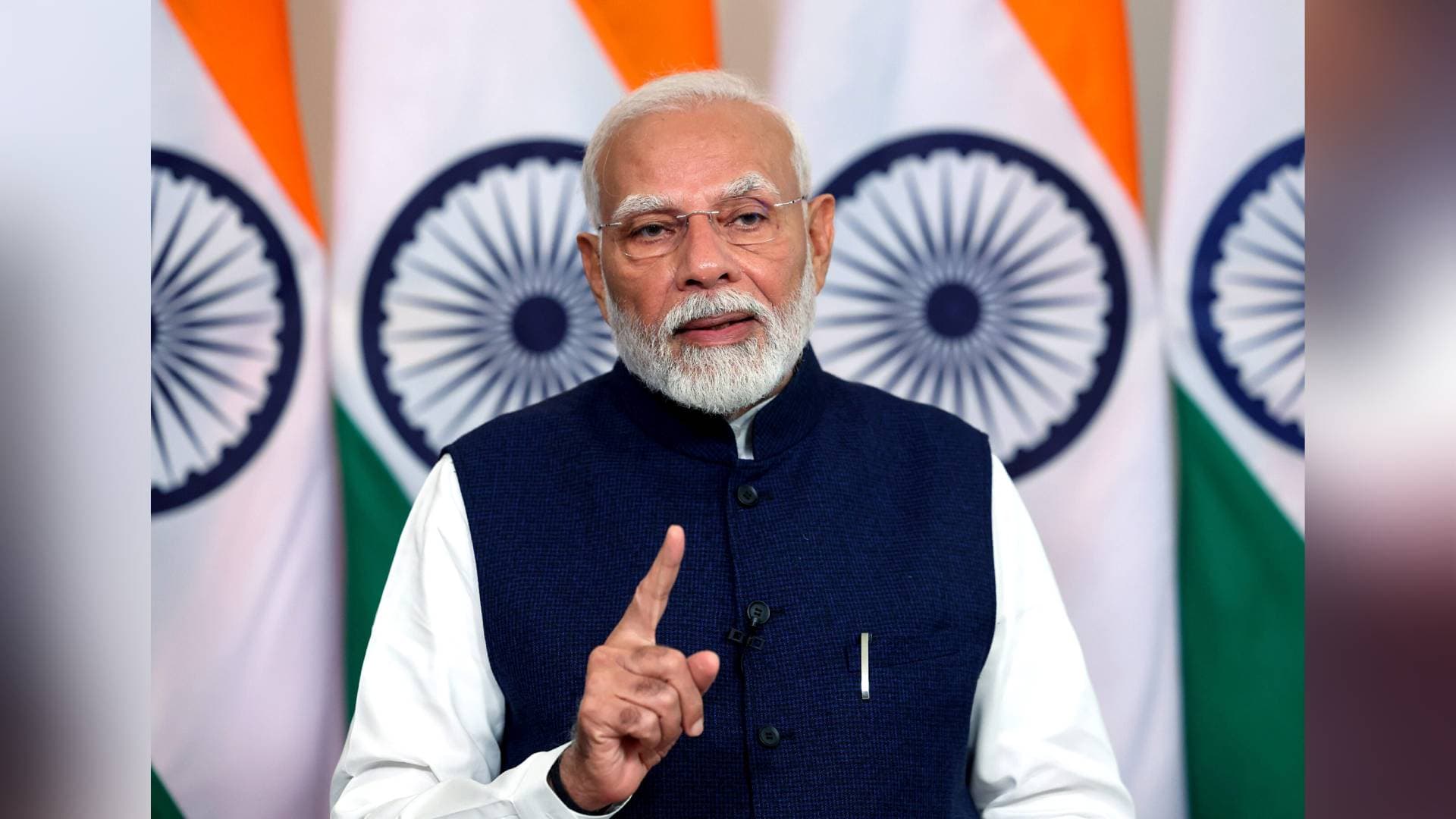 PM Narendra Modi Arrives For NDA CMs, Deputy CMs Alliance Meeting