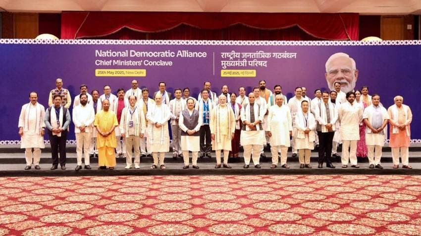 PM Modi Chairs NDA Chief Ministers, Deputy CMs Meet; Tribute Paid To Pahalgam Victims