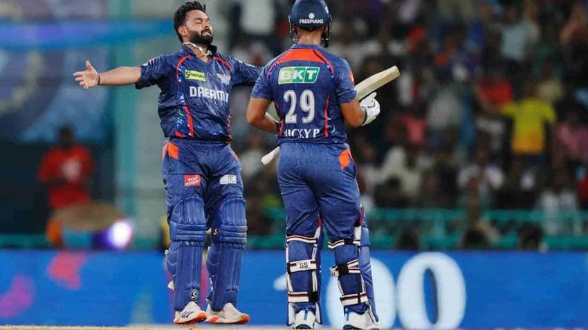 Rishabh Pant's Sizzling 118* Powers LSG To 227/3 Against RCB