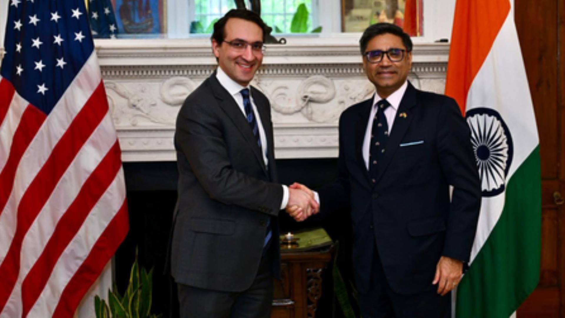 FS Misri In US, Discusses Boosting Strategic Tech Ties, Trade Dialogue