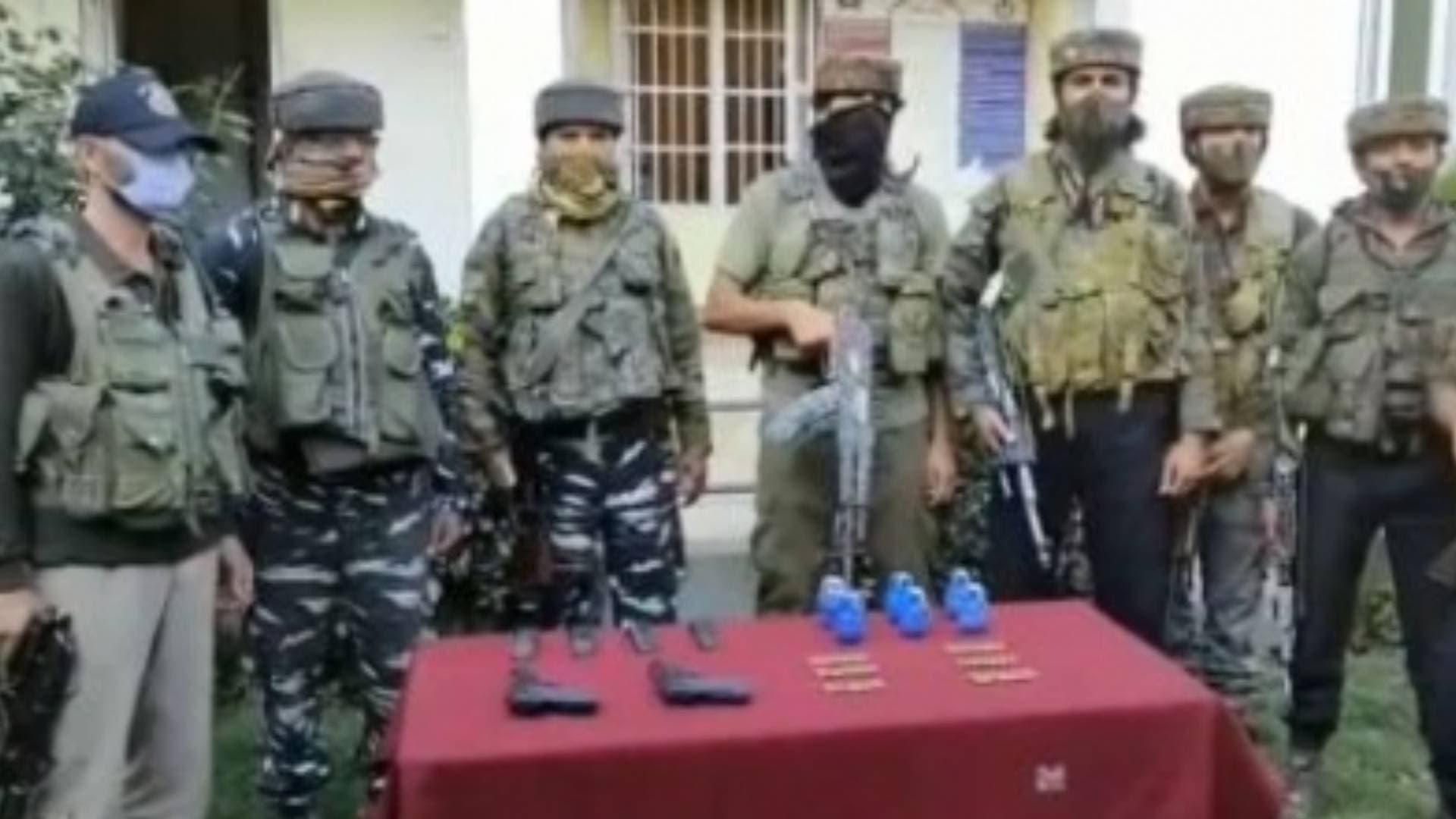 Two Hybrid Terrorists Arrested With Weapons In J&K’s Shopian