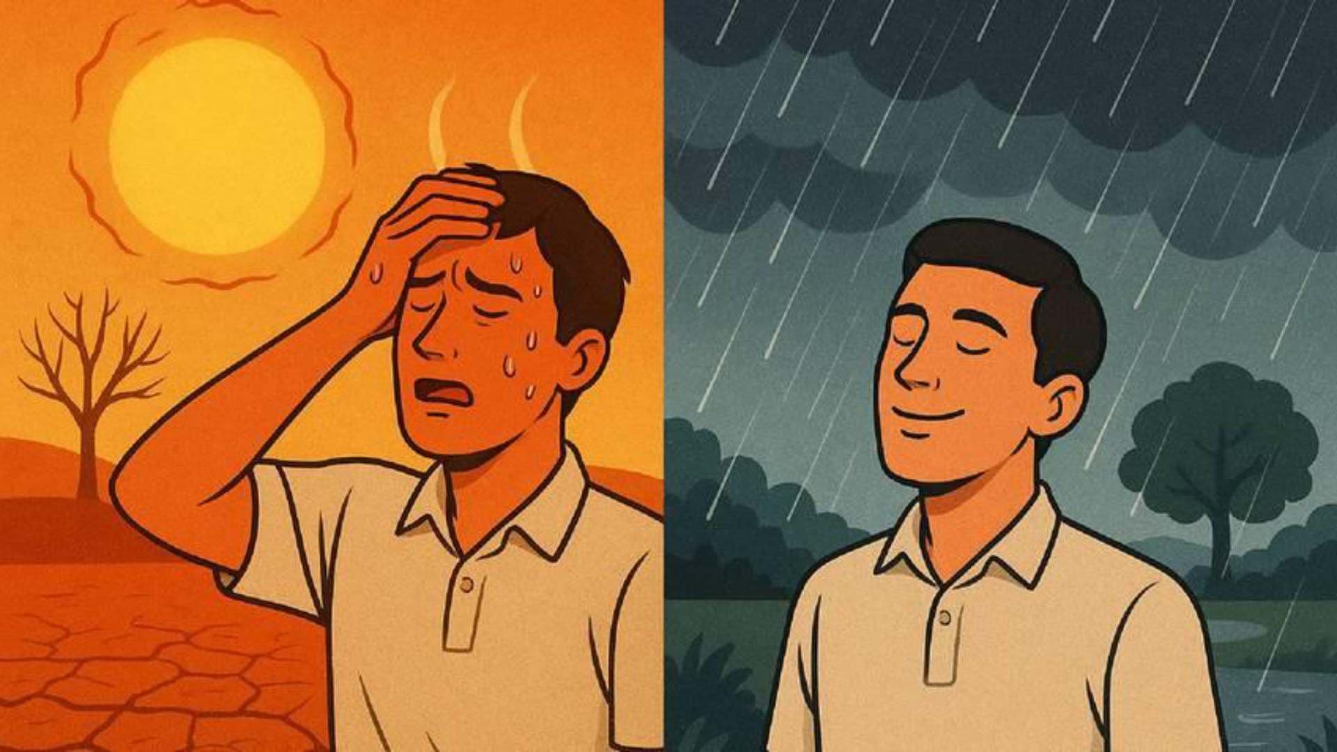 Rain & Heatwaves: Odisha Experiences Extreme Weather Conditions