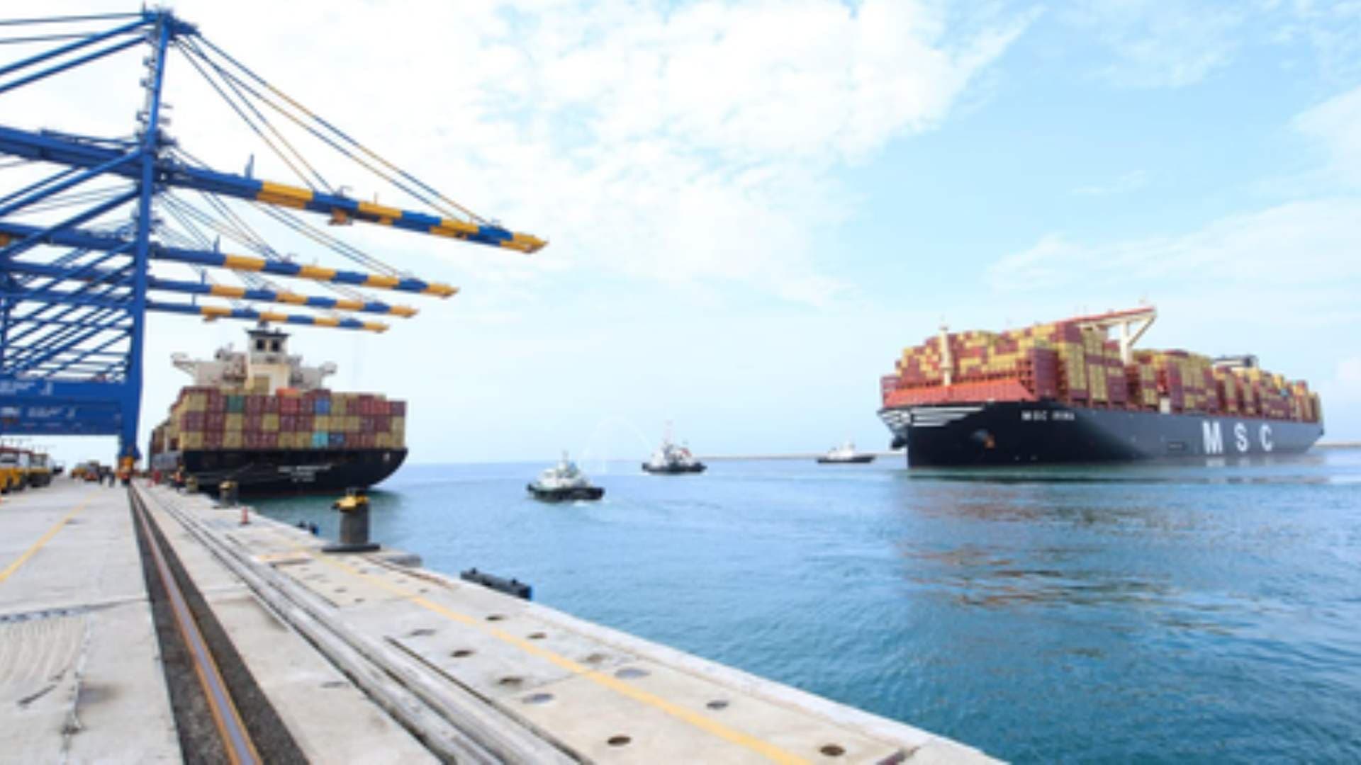 World’s Largest Container Ship MSC IRINA Arrives At Adani’s Vizhinjam International Seaport