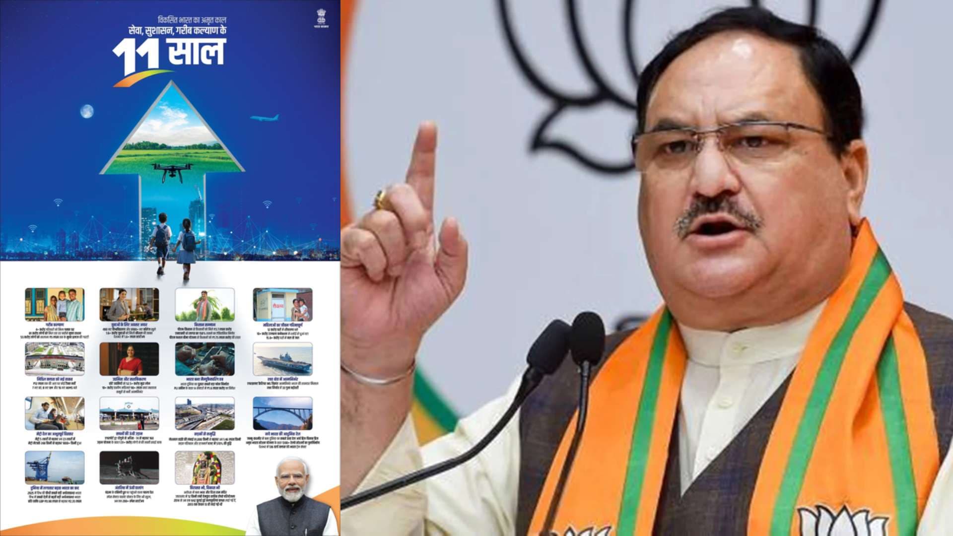 Ayushman Bharat Scheme Led To Historic Development In Health In Last 11 Years: Nadda