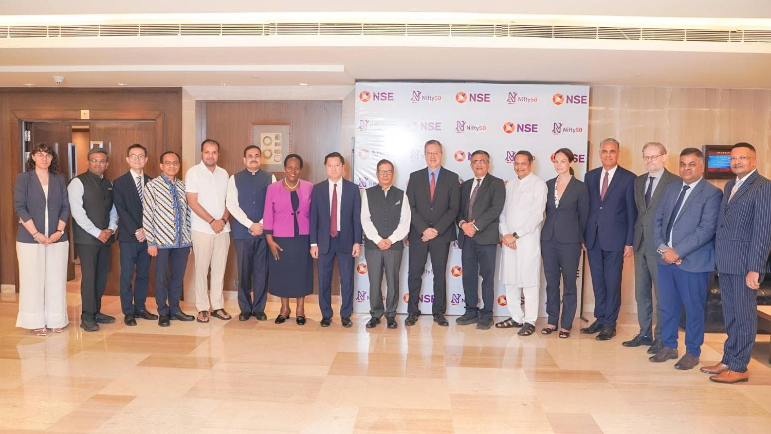 Diplomatic Community And NSE Unite To Discuss "Road To Viksit Bharat" Initiative  