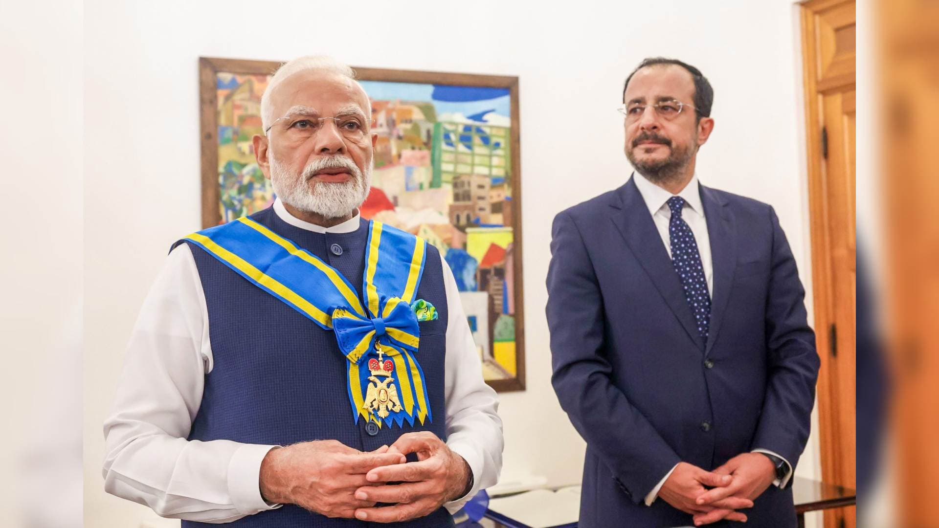 PM Modi Conferred With Cyprus' Highest Honour, Dedicates It To Friendship Between Two Nations