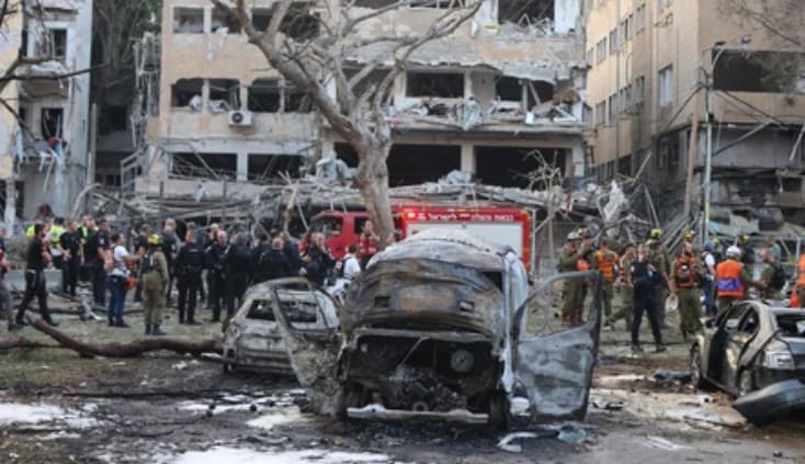 Iran Missile Strikes Kill Eight In Israel As Conflict Enters Fourth Day