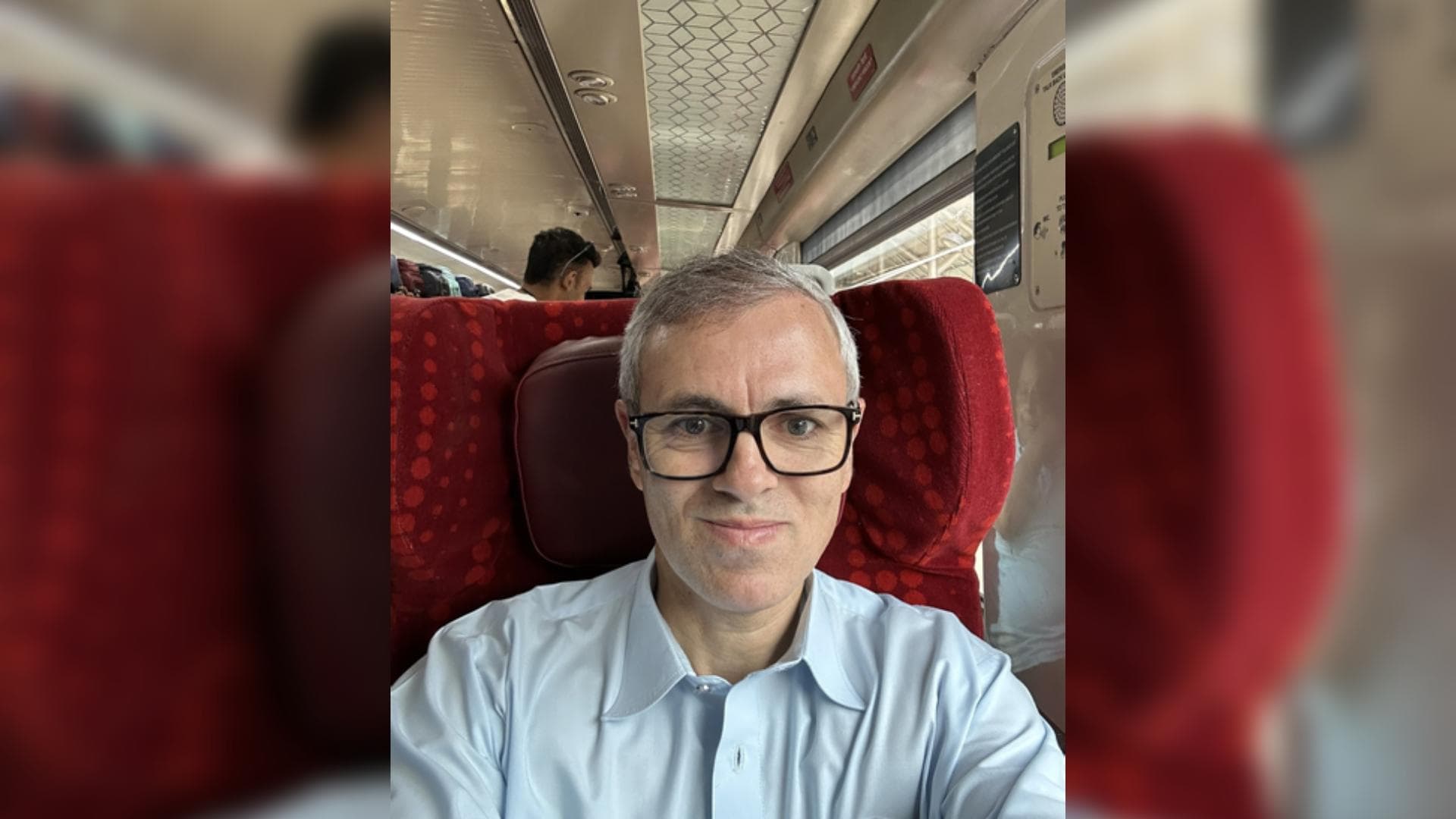 CM Omar Abdullah Takes Ride On Newly Launched Vande Bharat Train In J&K
