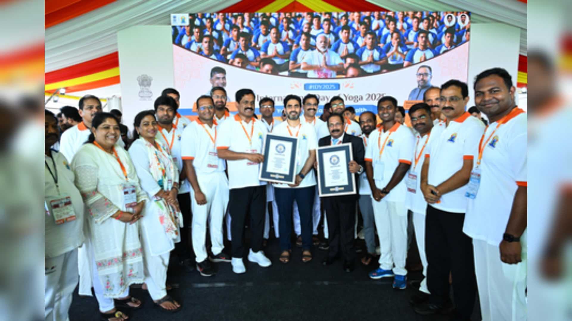 Vizag Yoga Event Sets New Guinness World Record