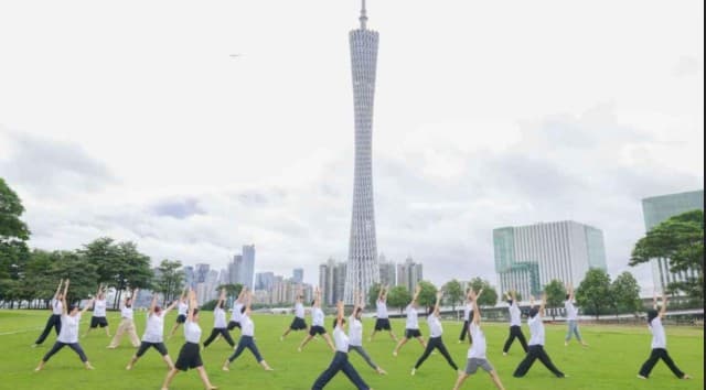 From Beijing To Shanghai, Several Chinese Cities Celebrate International Day Of Yoga