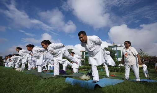 International Yoga Day Celebrated Across Several Cities In Nepal