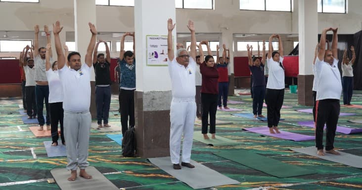 NIT Rourkela Celebrates 11th International Day of Yoga