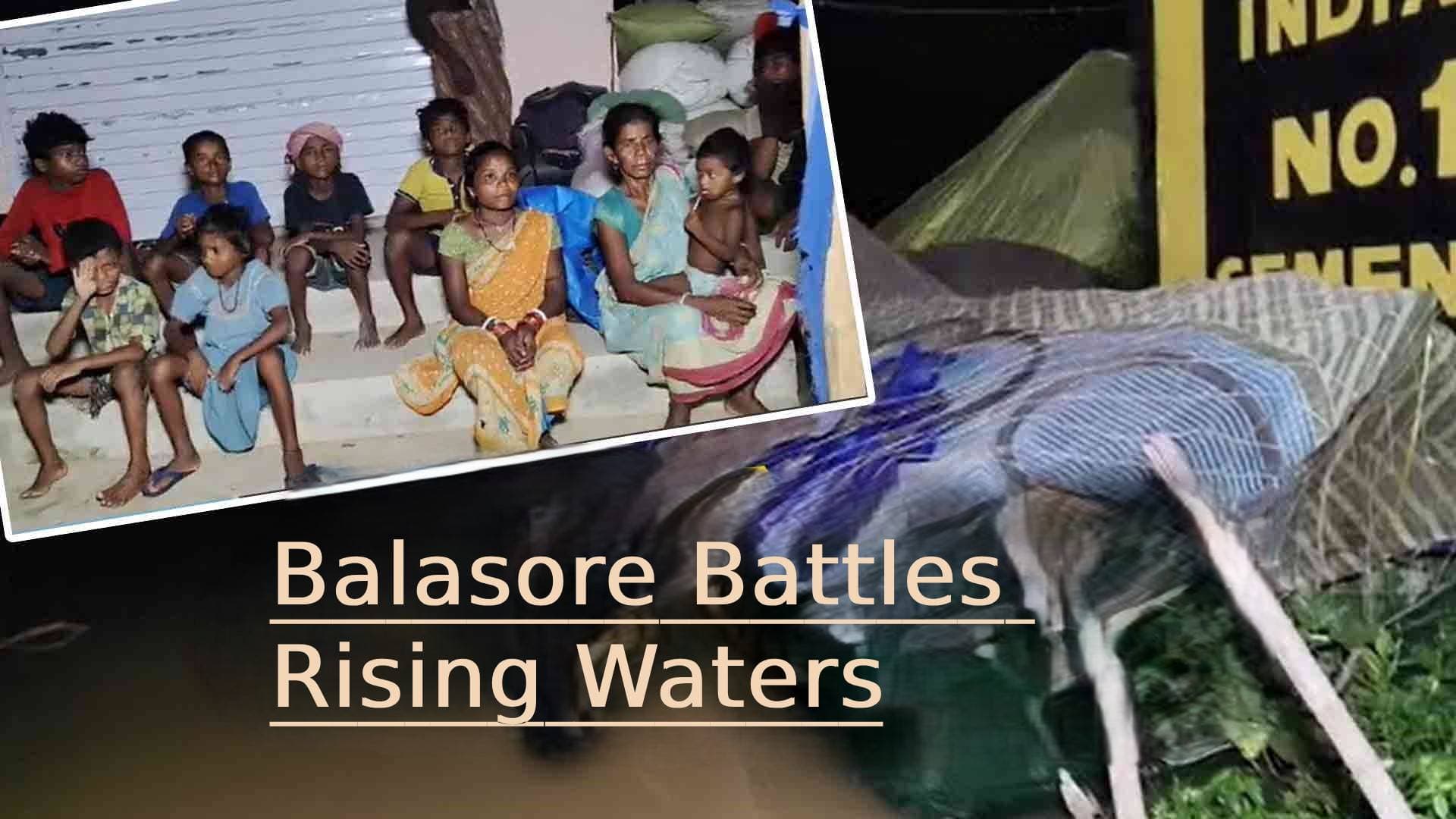 Floodwater Maroons Villeger Across Five Panchayats In Odisha's Balasore