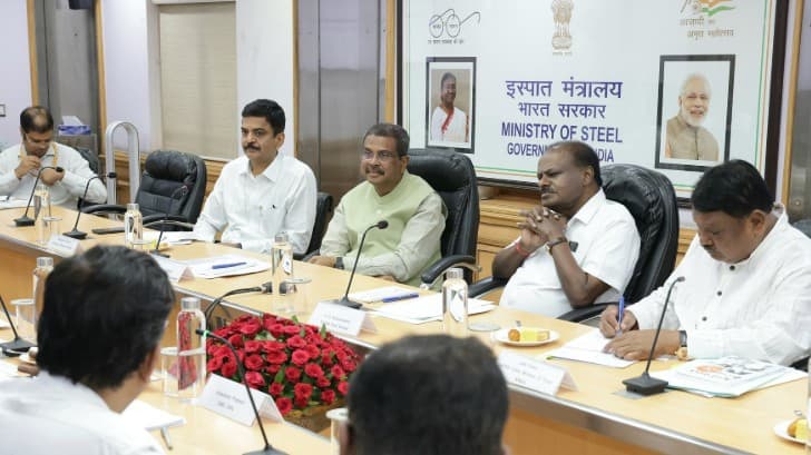 Union Minister Dharmendra Pradhan Bats For Expansion Of Rourkela Steel Plant In Odisha