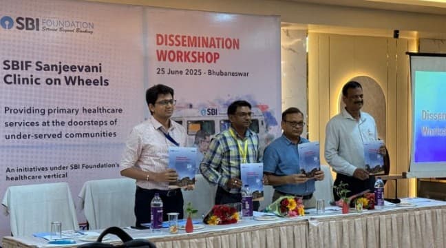 ‘SBI Sanjeevani – Clinic On Wheels’ Brings Free Healthcare To Remote Odisha Villages