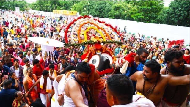Rath Yatra Celebrated With Devotion And Grandeur In Odisha's Angul