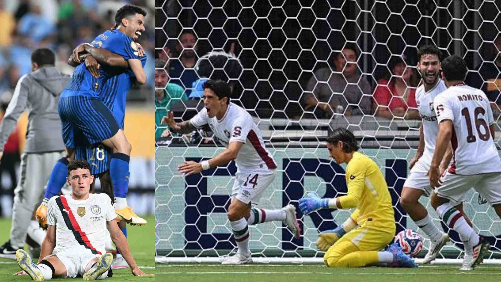 Giant-Killing Act At Club WC: Fluminense Eliminate Inter, Al Hilal Stun Man City In 7-Goal Thriller