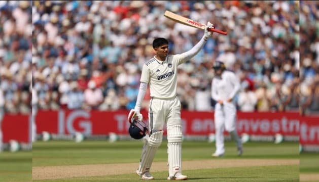 2nd Test: Shubman Gill Sets New Record For Highest Test Score By An Indian Captain At Edgbaston