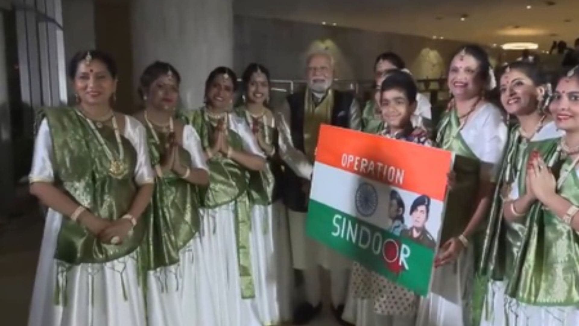 Indian Diaspora In Brazil Welcomes PM Modi With 'Op Sindoor'-Themed Cultural Performance