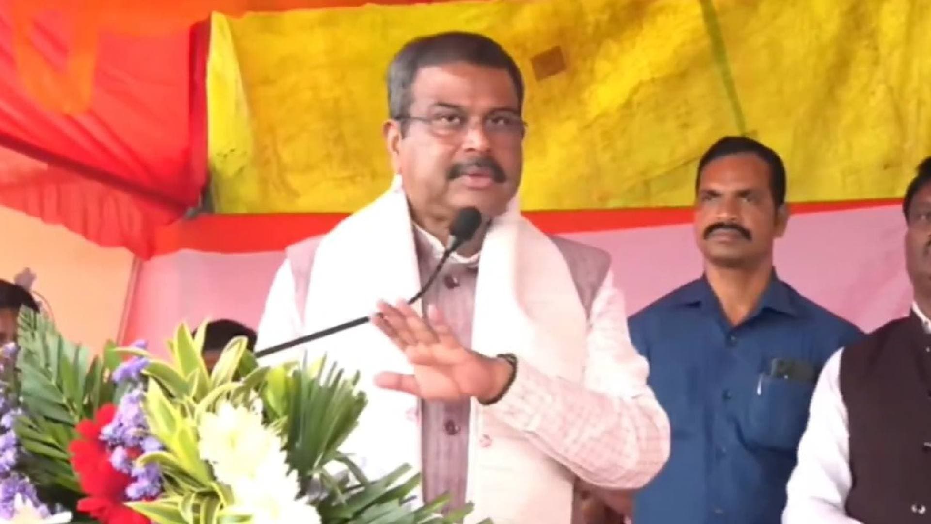 Union Minister Dharmendra Pradhan Joins Tree Plantation Drive in Koraput