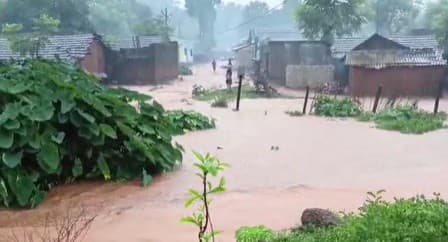 Odisha Faces Monsoon Fury: Several Rivers Swell, Villages Submerged