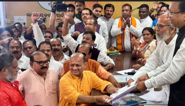 Manmohan Samal Set To Continue As Odisha BJP President