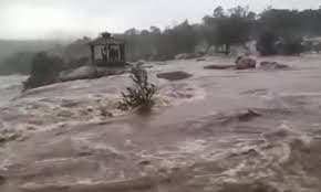 Five Tourists Trapped In Rising Water Levels At Chhattisgarh Waterfall