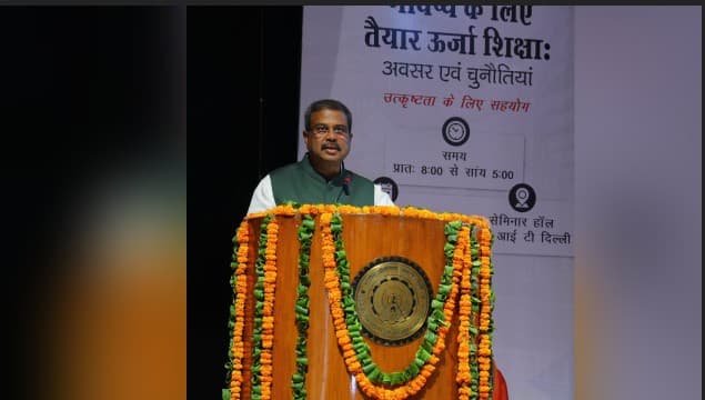 Dharmendra Pradhan Urges Smart Energy Education Strategy At IIT Delhi Workshop