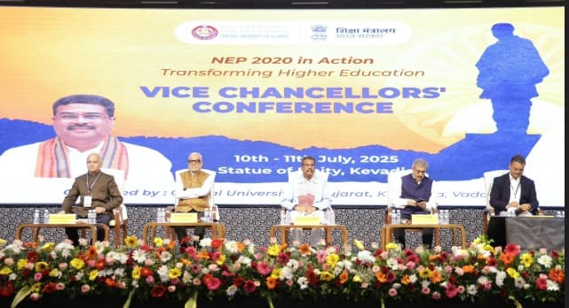 Dharmendra Pradhan Flags Off National Meet On NEP Implementation In Gujarat