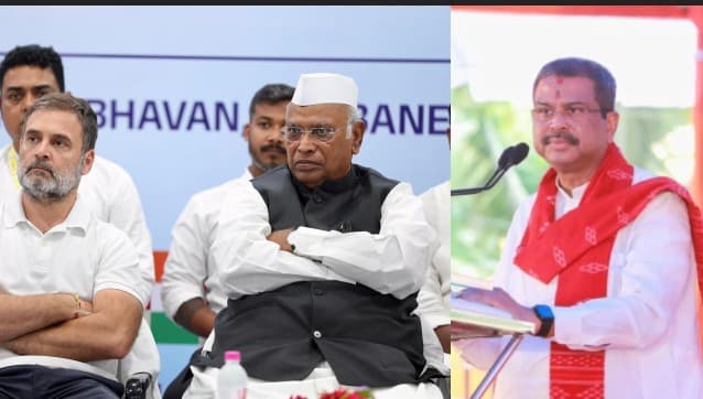 Dharmendra Pradhan Targets Congress Rally In Odisha, Calls It 'Political Tourism'