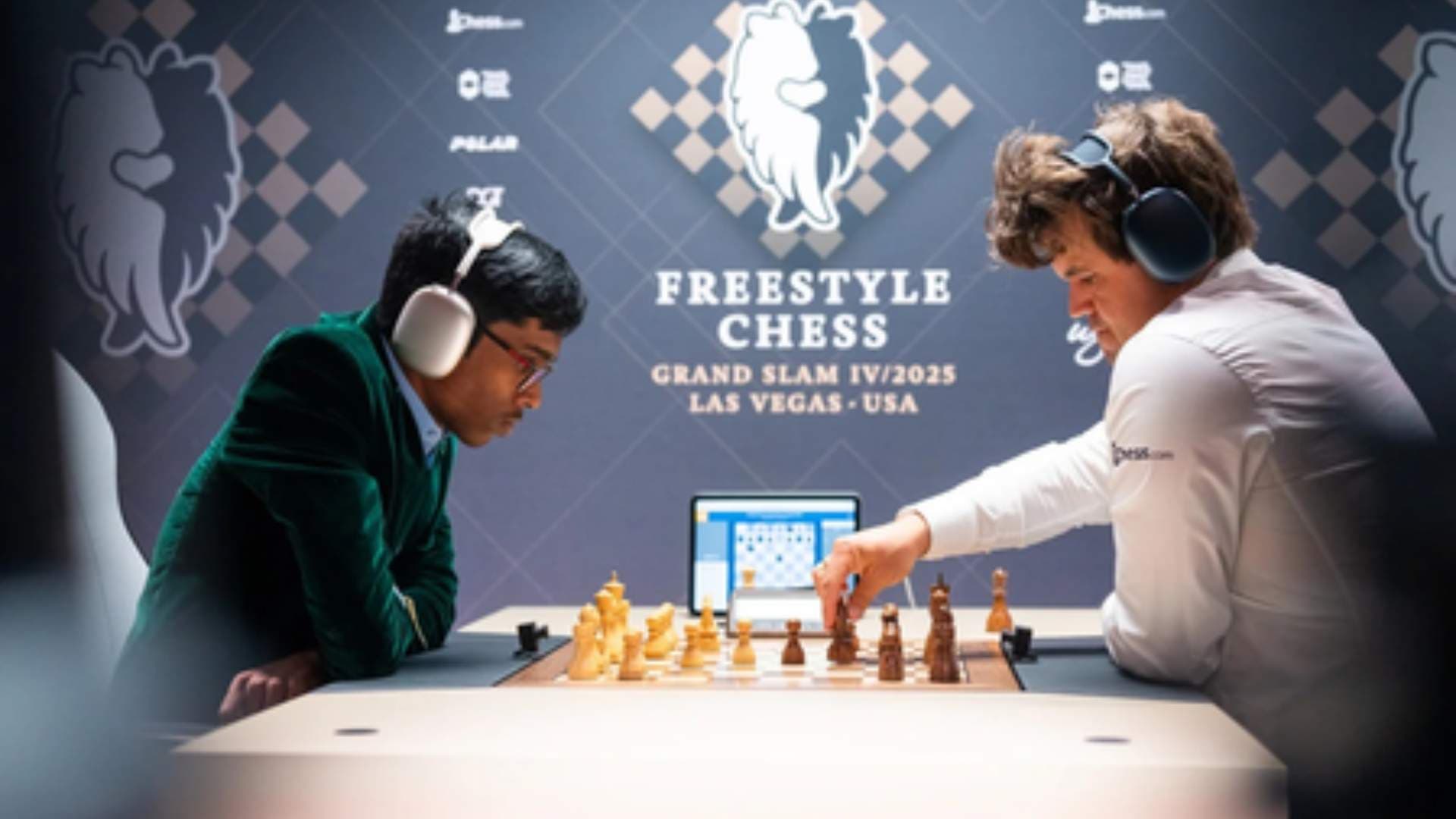Praggnanandhaa Stuns Carlsen In Las Vegas, Takes Joint Lead In Freestyle Chess Grand Slam