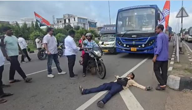 Congress Bandh In Odisha Turns Violent: Public Property Damaged, Commuters Harassed
