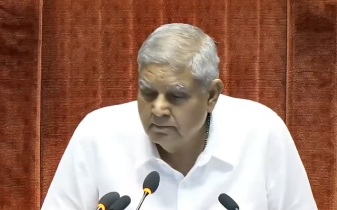 Vice President Jagdeep Dhankhar Resigns From Post Citing Health Concerns