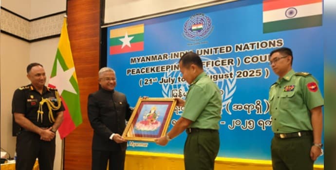 India To Equip 30 Myanmar Security Officers With Essential Peacekeeping Skills