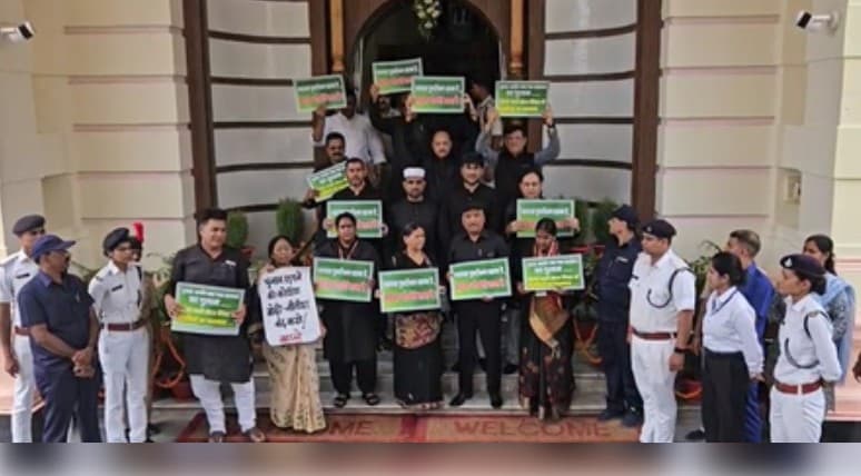 Enemy of Democracy: BJP Slams Opposition's Black-Clad Protest Over Electoral Roll Revision In Bihar